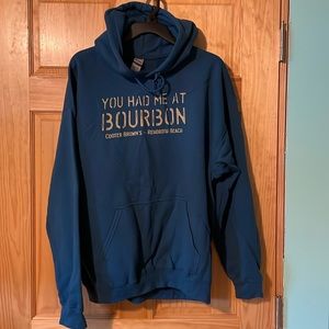 Gildan heavy blend sweatshirt.